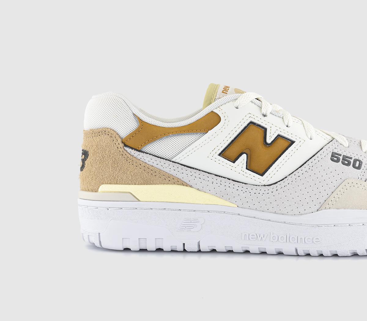 New BalanceBB550 TrainersSea Salt Beige Brown
