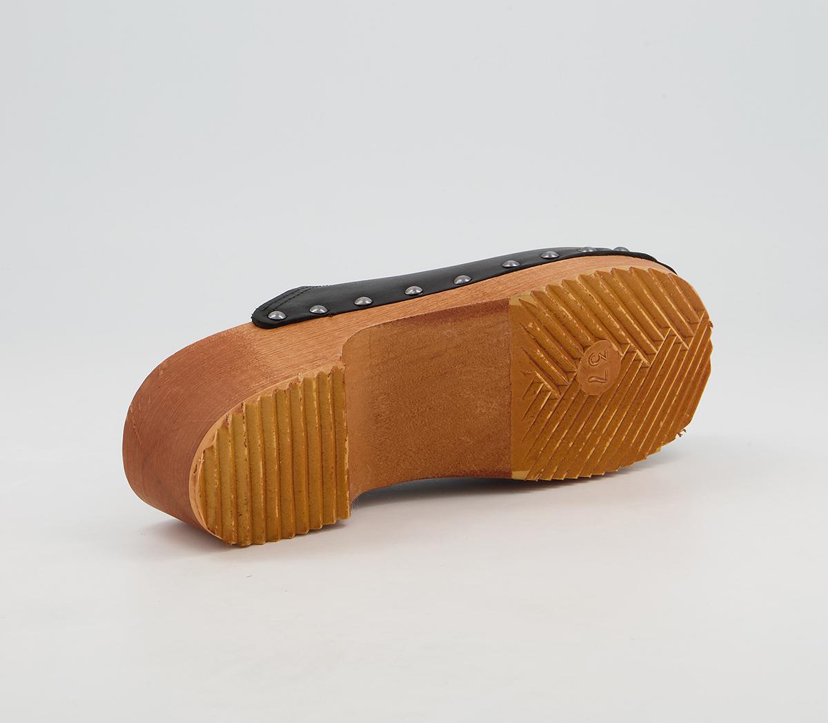 Office Fall Out Closed Toe Clogs Office Fall Out Closed Toe Clogs Black Leather