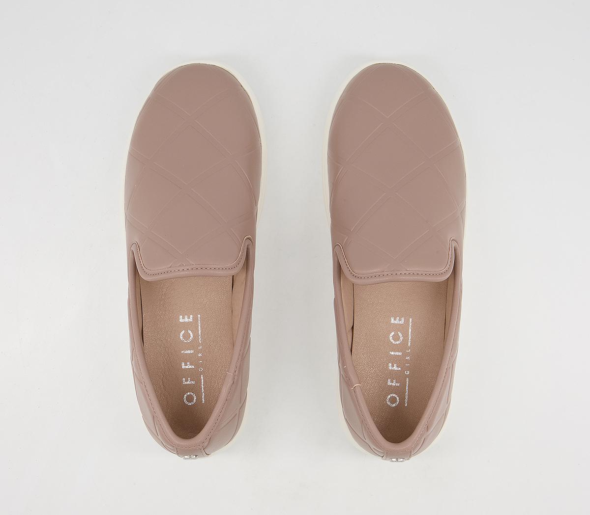 Office Frankincense Quilted Slip On Trainers Office Frankincense Quilted Slip On Trainers Light Mink Quilt