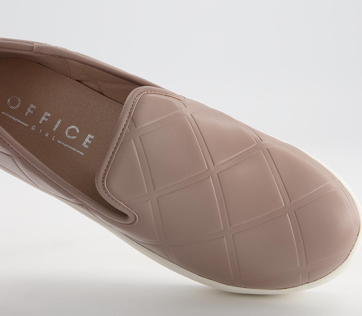 Office Frankincense Quilted Slip On Trainers Office Frankincense Quilted Slip On Trainers Light Mink Quilt
