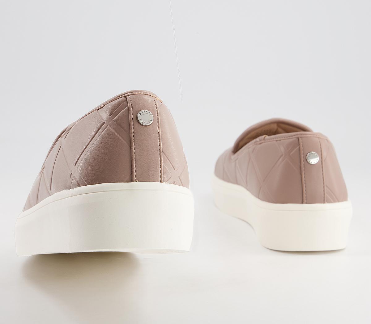 Office Frankincense Quilted Slip On Trainers Office Frankincense Quilted Slip On Trainers Light Mink Quilt