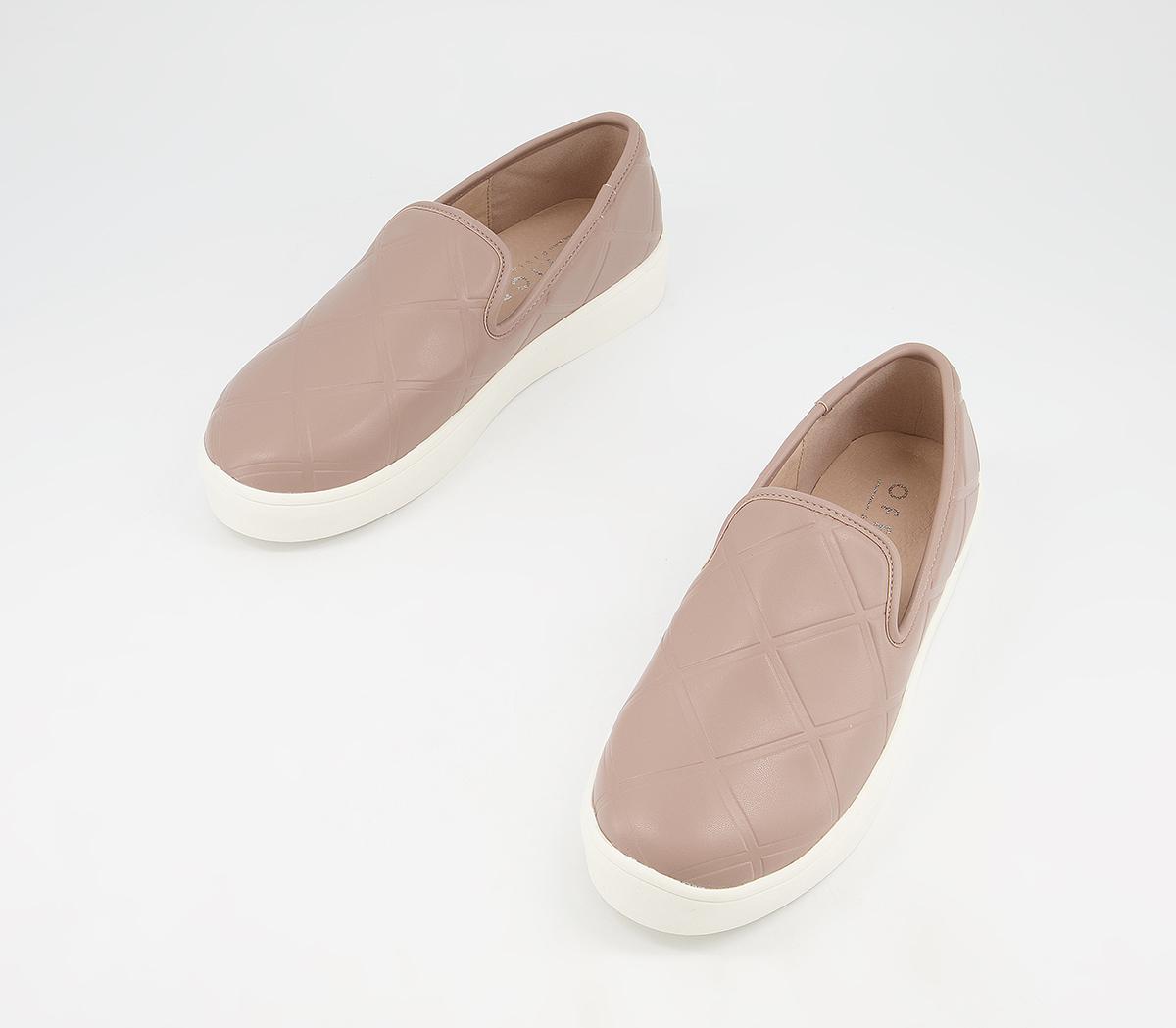 Office Frankincense Quilted Slip On Trainers Office Frankincense Quilted Slip On Trainers Light Mink Quilt