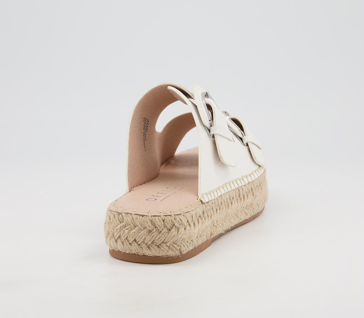 Office Shiloh Double Buckle Espadrille Sandals Office Shiloh Double Buckle Espadrille Sandals Off White