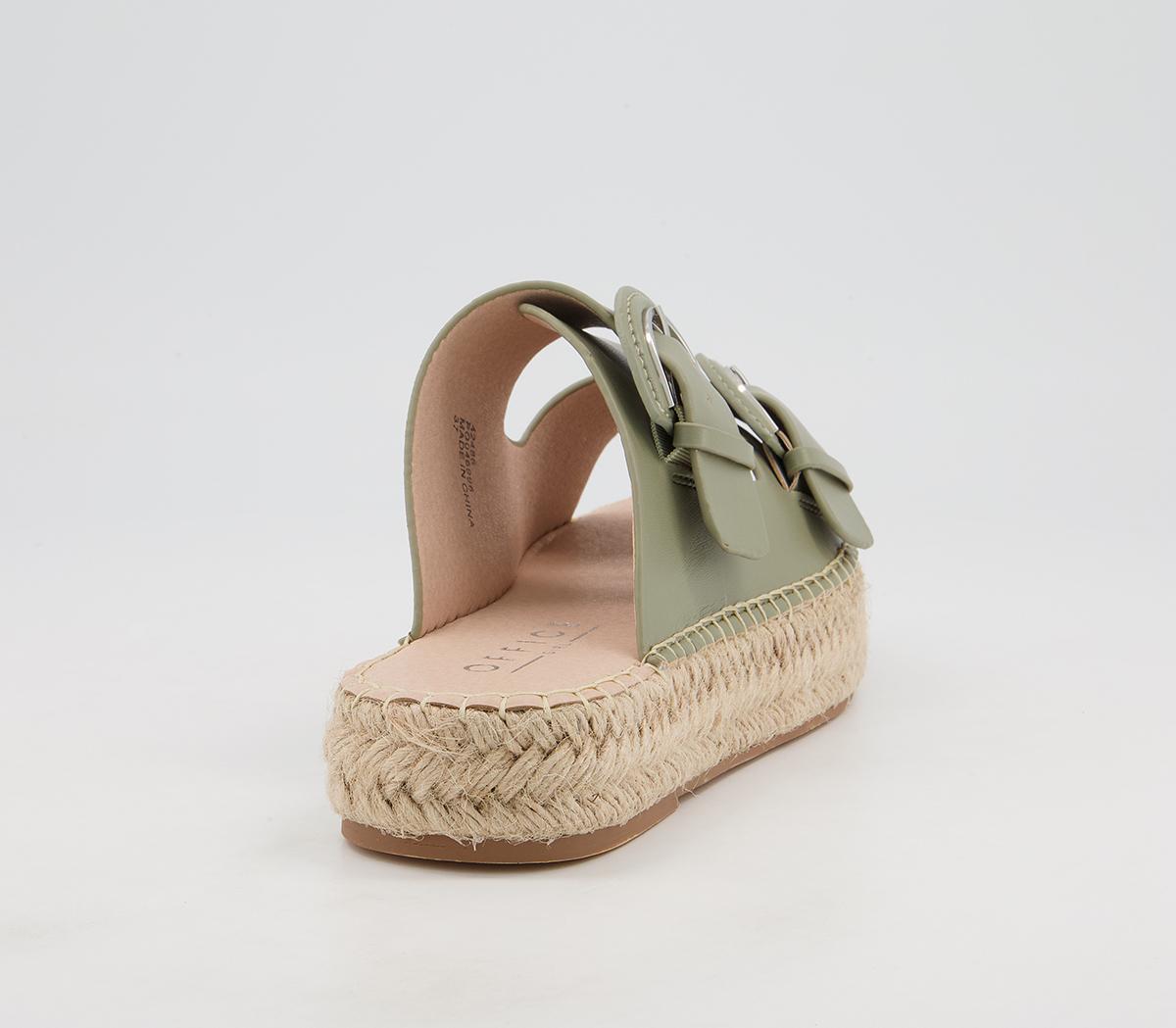 Office Shiloh Double Buckle Espadrille Sandals Office Shiloh Double Buckle Espadrille Sandals Sage