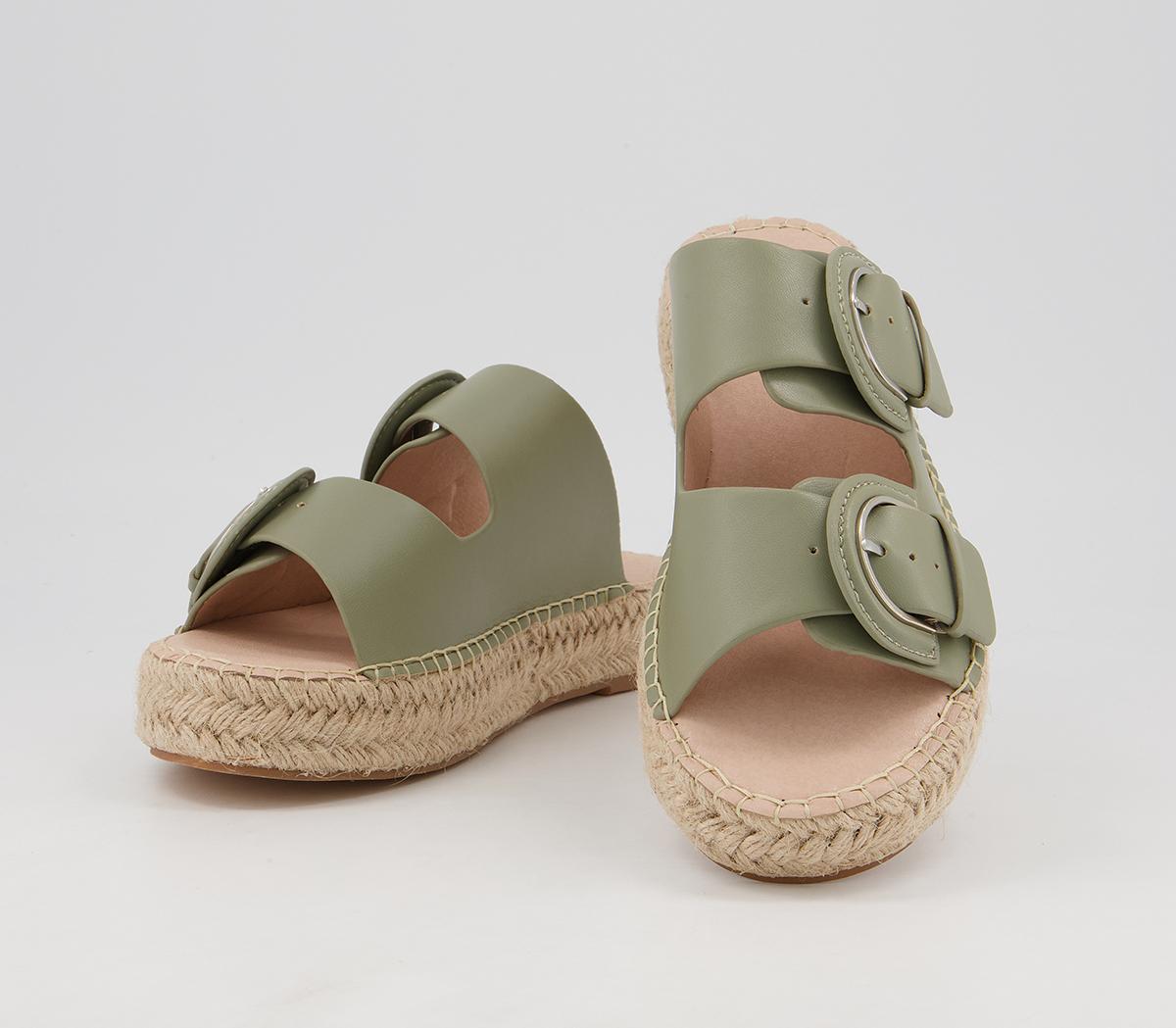 Office Shiloh Double Buckle Espadrille Sandals Office Shiloh Double Buckle Espadrille Sandals Sage