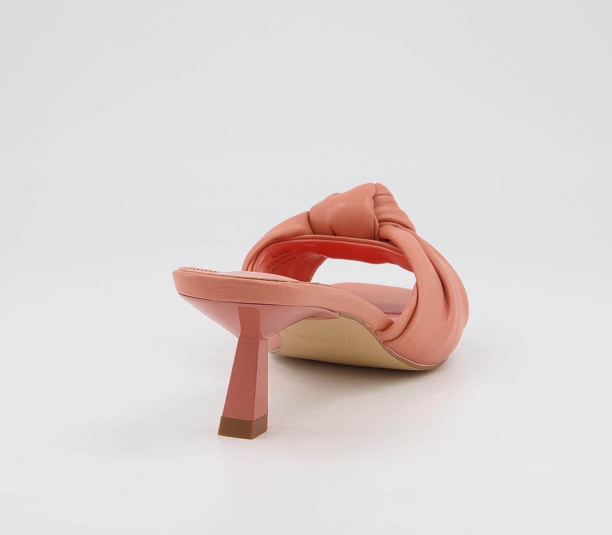 Office Makeover Knot Mules Office Makeover Knot Mules Coral
