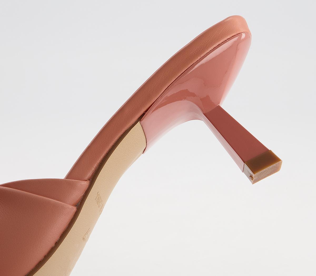 Office Makeover Knot Mules Office Makeover Knot Mules Coral