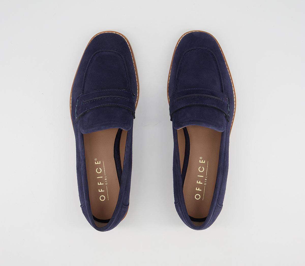 Office Freetown Soft Square Toe Loafers Office Freetown Soft Square Toe Loafers Navy