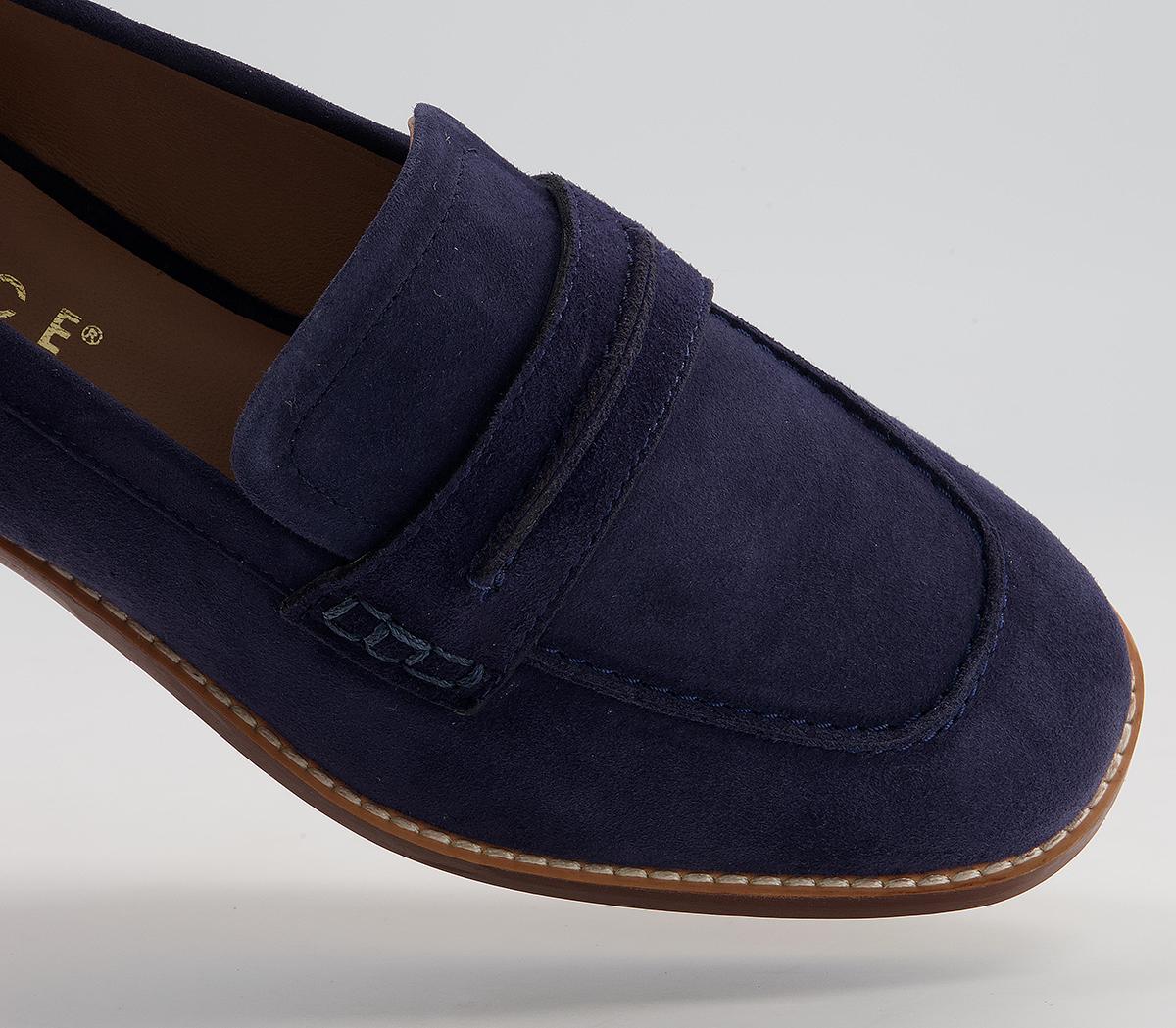 Office Freetown Soft Square Toe Loafers Office Freetown Soft Square Toe Loafers Navy