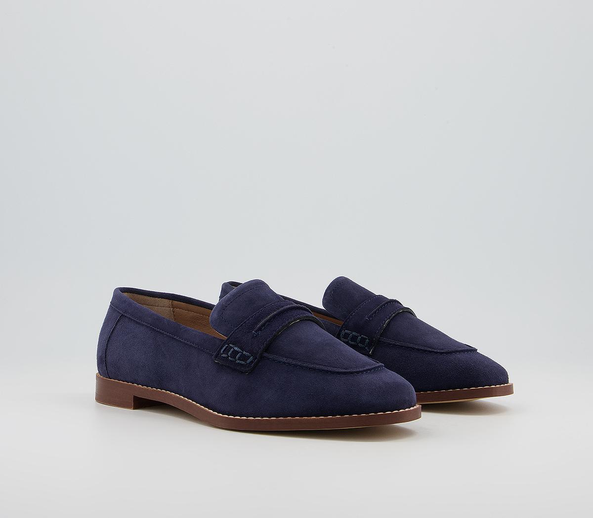 Office Freetown Soft Square Toe Loafers Office Freetown Soft Square Toe Loafers Navy