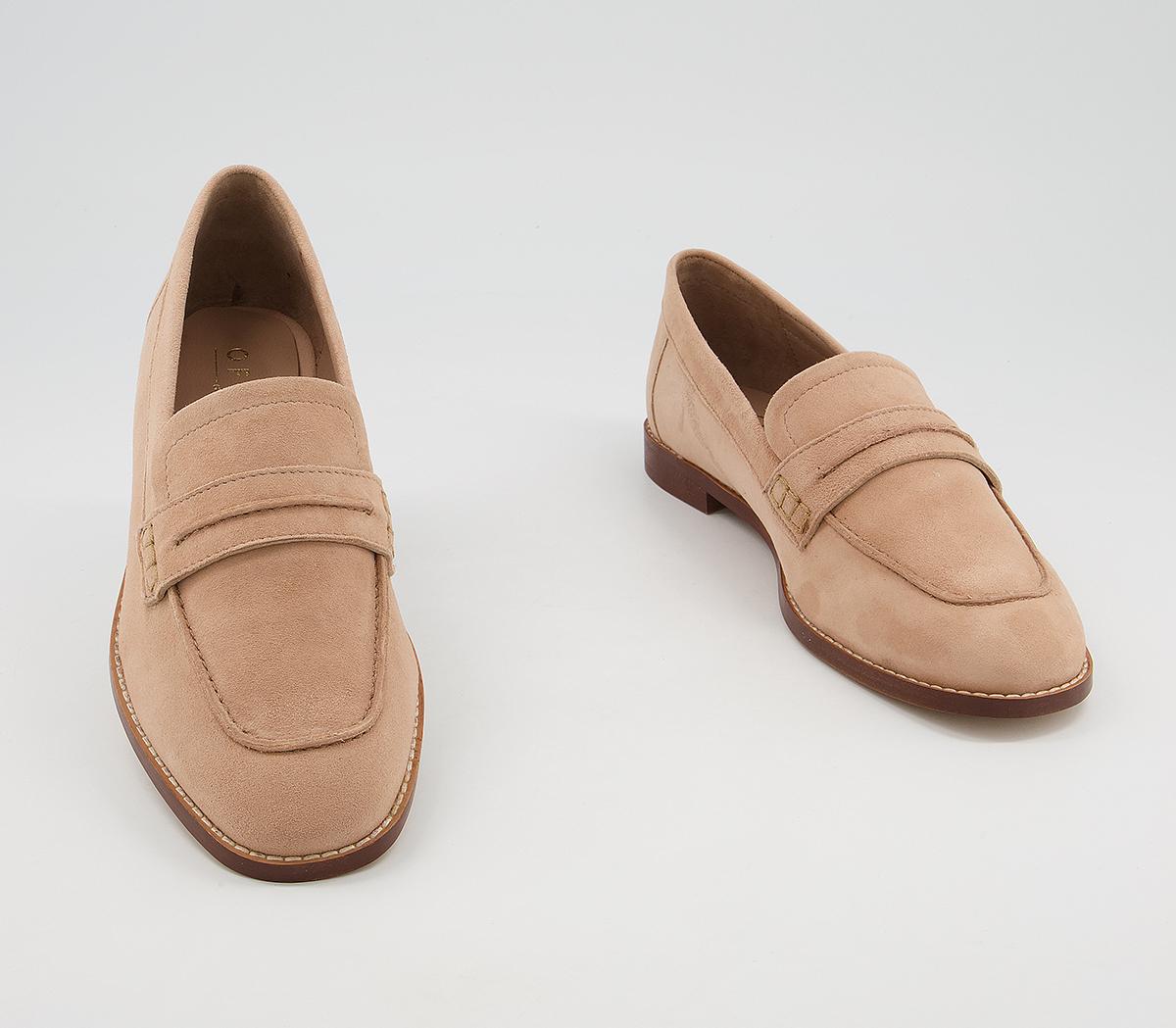OFFICEFreetown Soft Square Toe LoafersBeige
