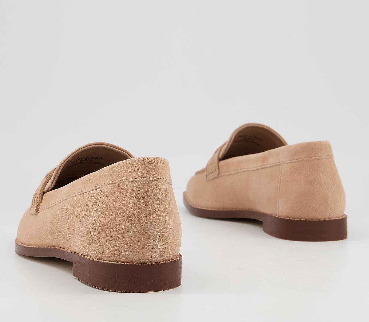 OFFICEFreetown Soft Square Toe LoafersBeige