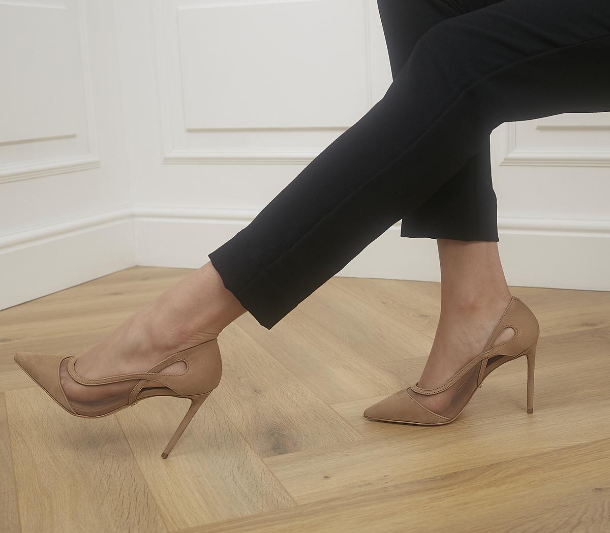 Nude pointed best sale high heels