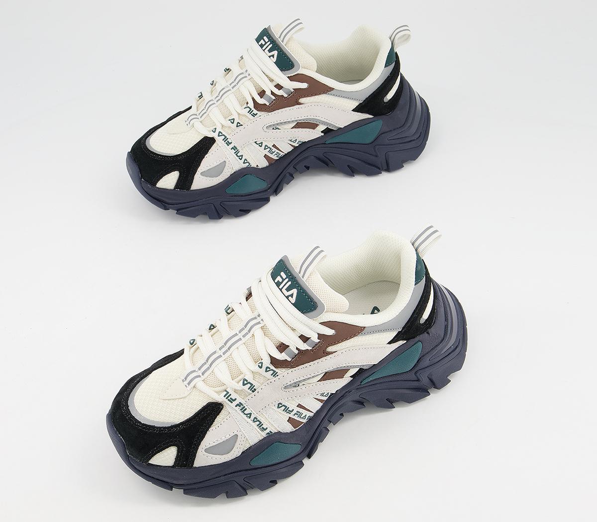 Fila Interation Trainers Fila Interation Trainers White Grey