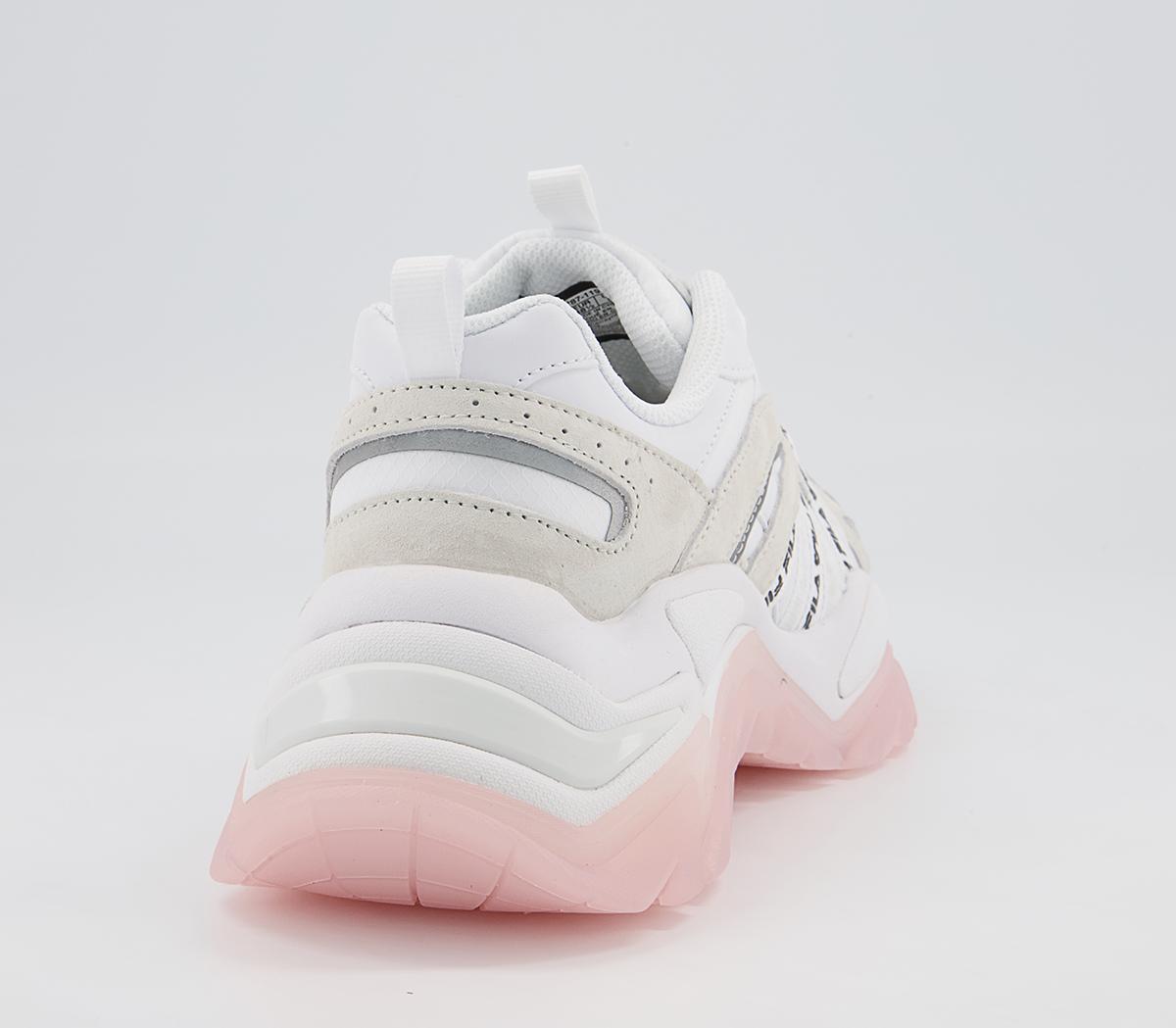 Fila Interation Trainers Fila Interation Trainers White Black Primrose Pink