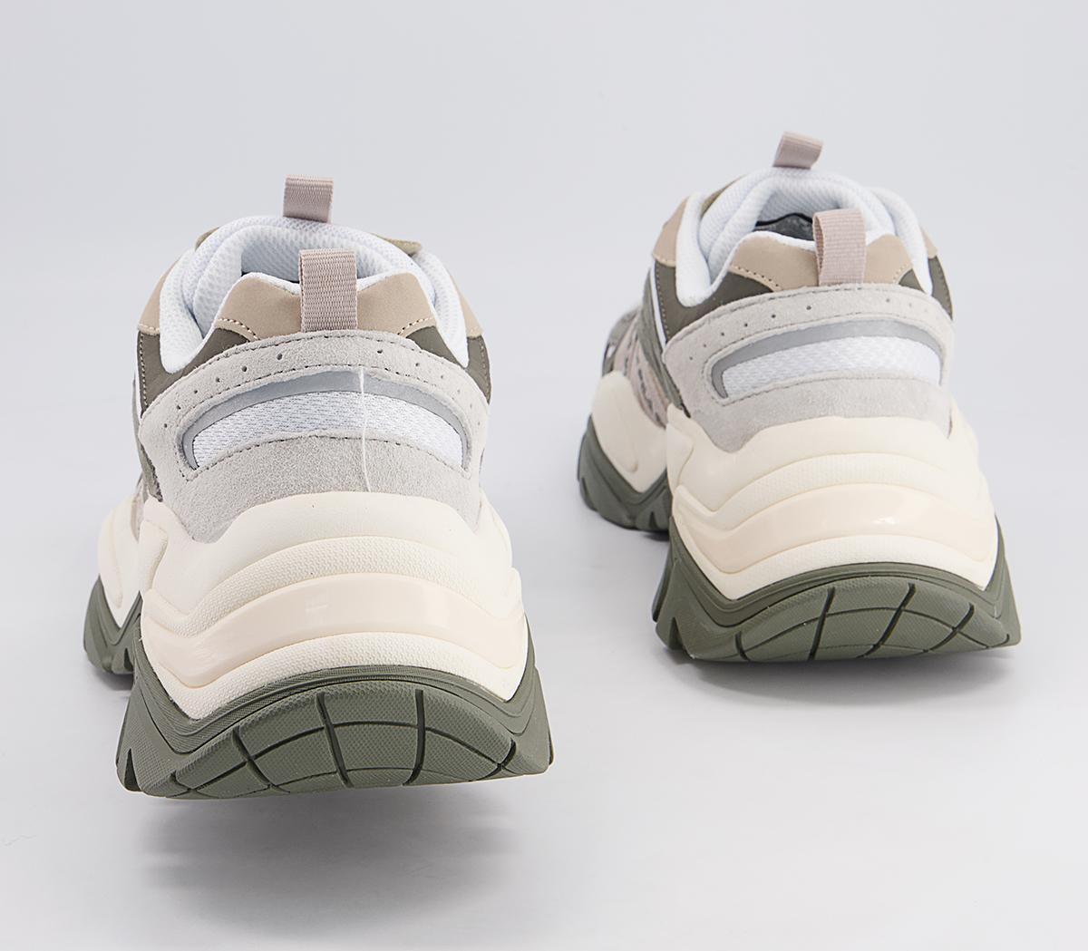 Fila Interation Trainers Fila Interation Trainers Oxford Tan White Dusty Olive