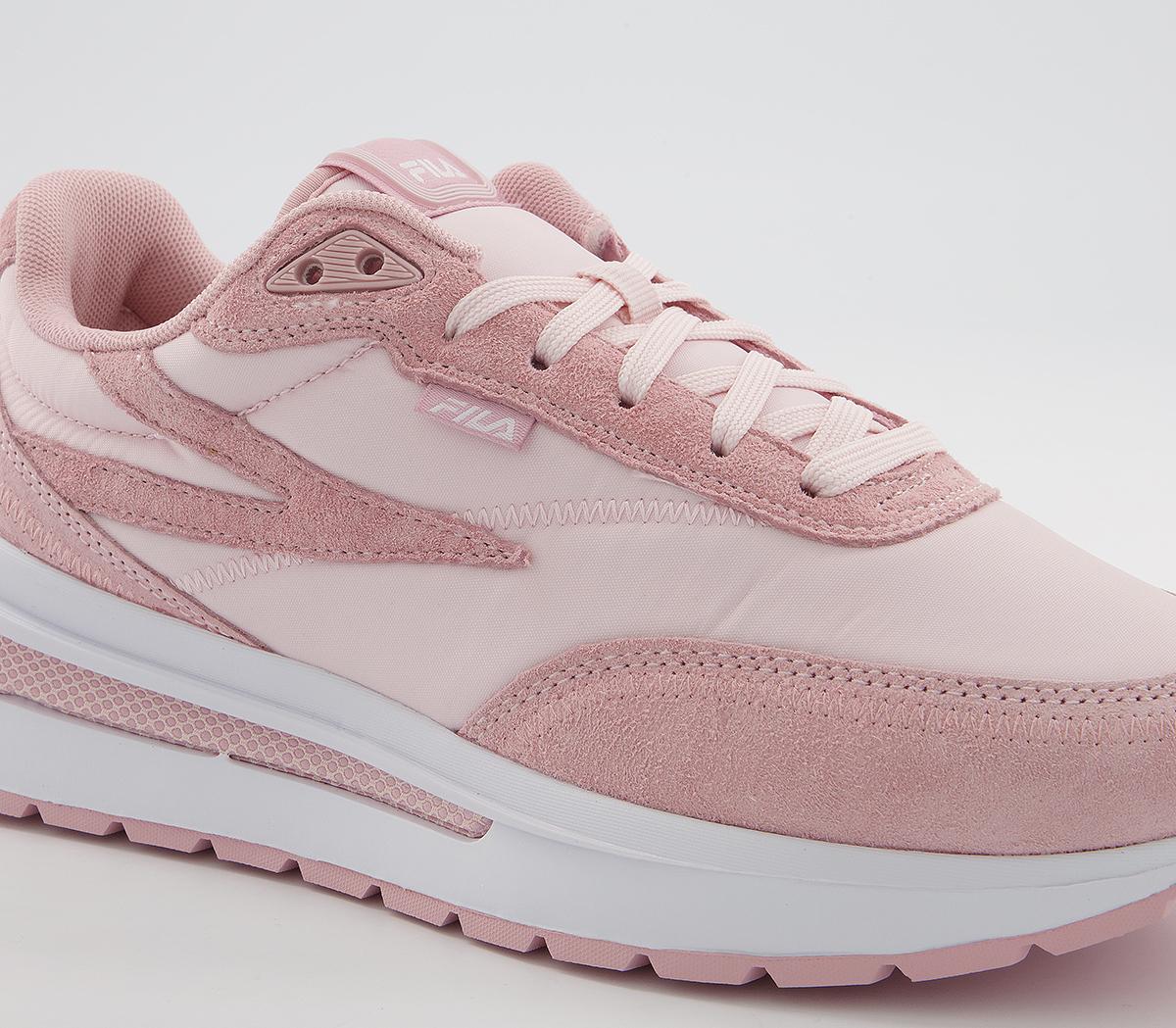 Fila Solstice Exp A Trainers Fila Solstice Exp A Trainers Mauve Peachskin White