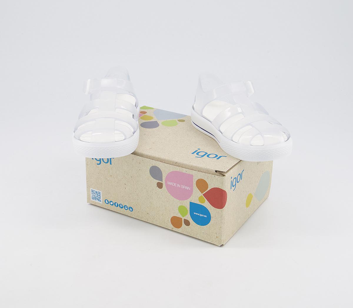 Igor Tenis Snap Sandals Igor Tenis Snap Sandals Clear