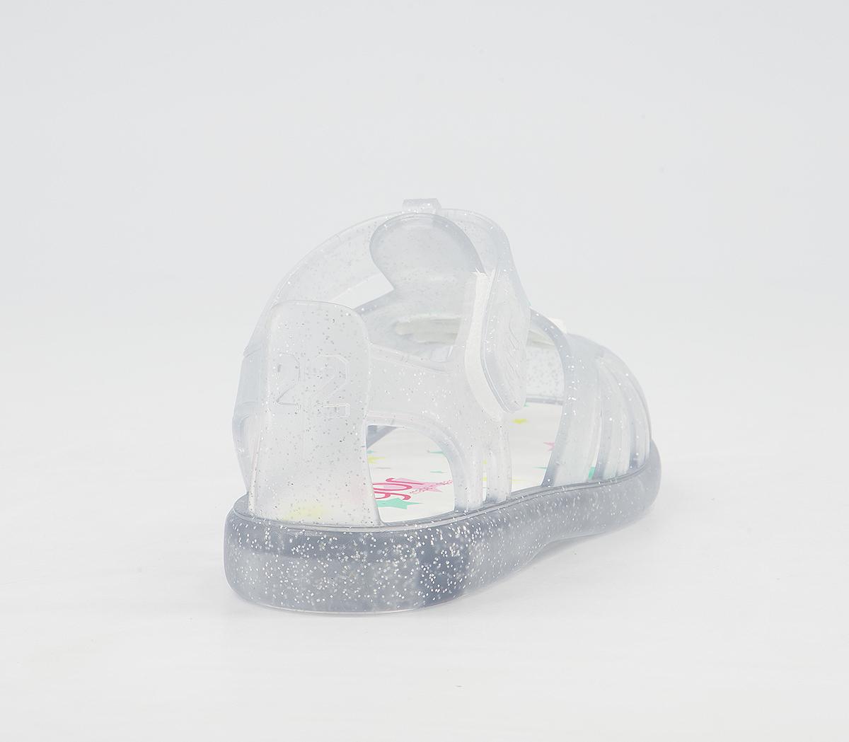Igor Tobby Sandals Igor Tobby Sandals Unicorn Clear Glitter