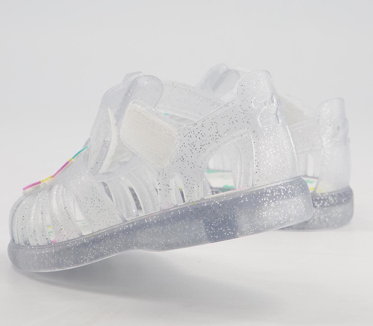 Igor Tobby Sandals Igor Tobby Sandals Unicorn Clear Glitter
