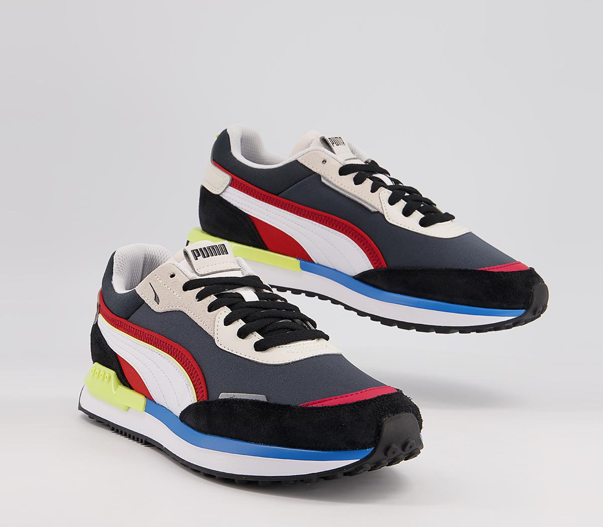 Puma City Rider Trainers Puma City Rider Trainers Puma Black Ebony