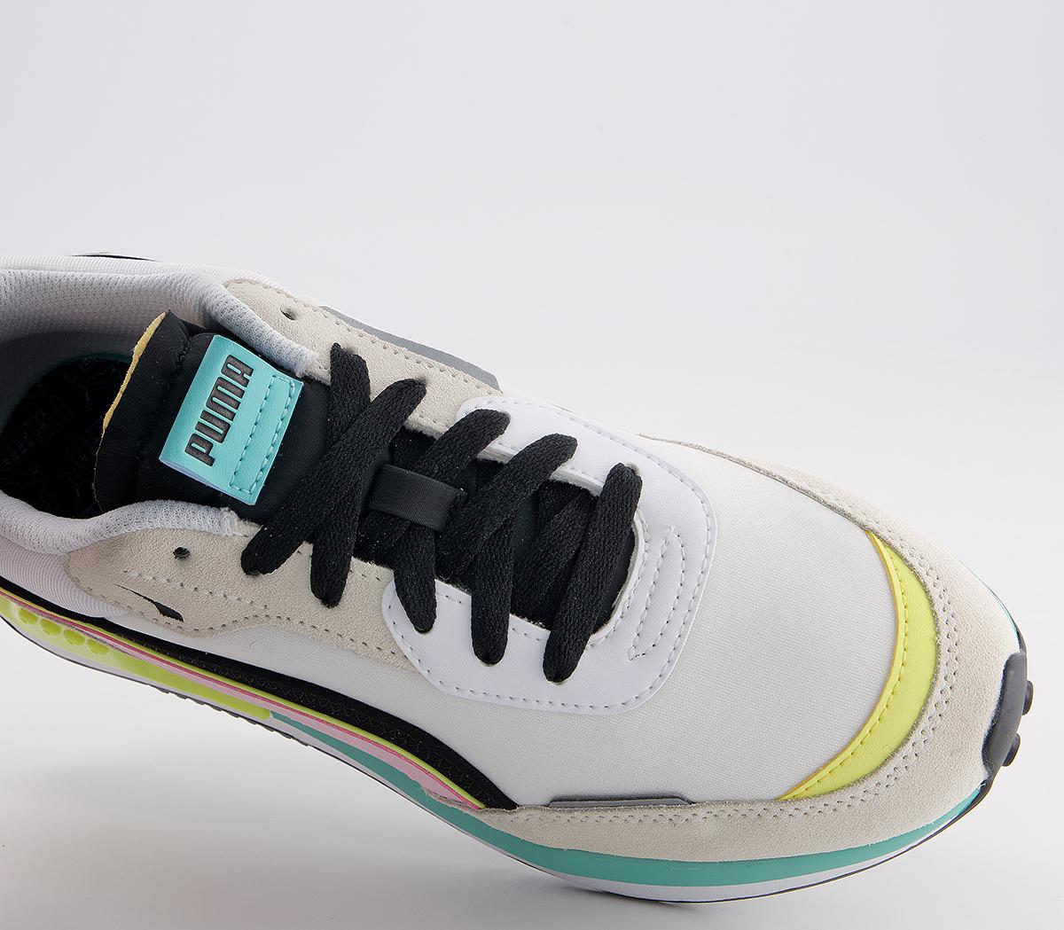 Puma City Rider Trainers Puma City Rider Trainers Grey Pink Lady