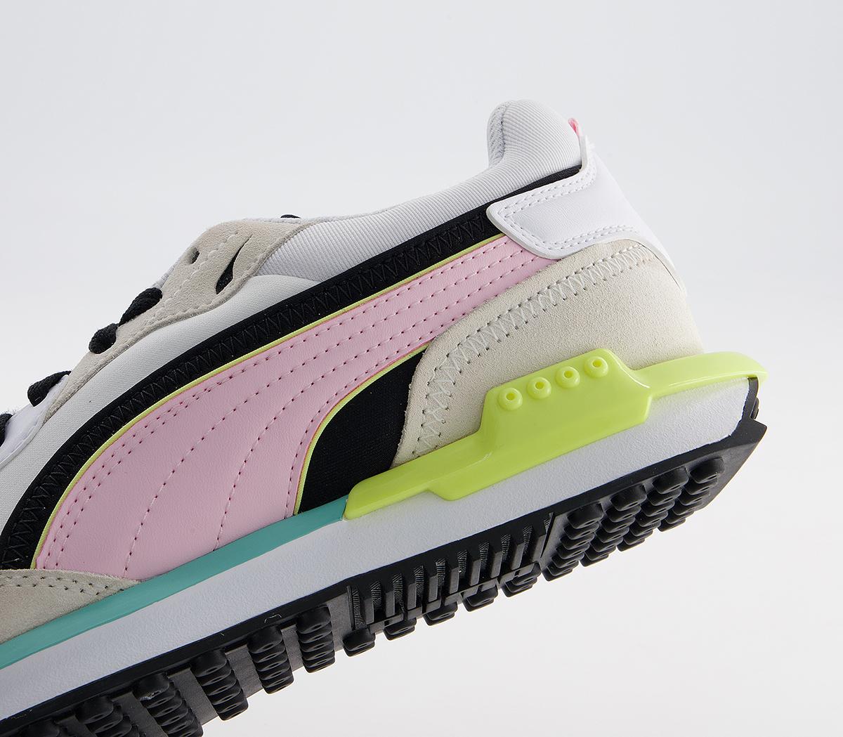 Puma City Rider Trainers Puma City Rider Trainers Grey Pink Lady