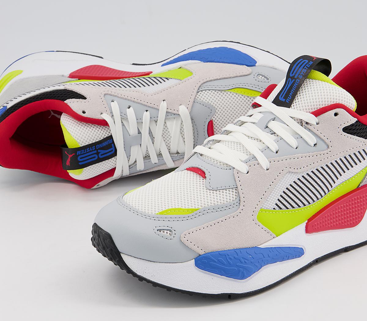 Puma RS-Z Trainers Puma RS-Z Trainers White Blue Red Yellow