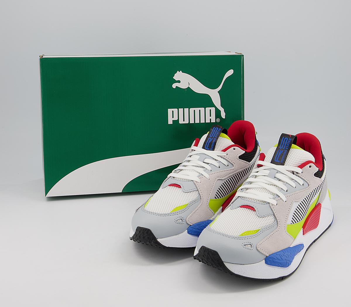 Puma RS-Z Trainers Puma RS-Z Trainers White Blue Red Yellow