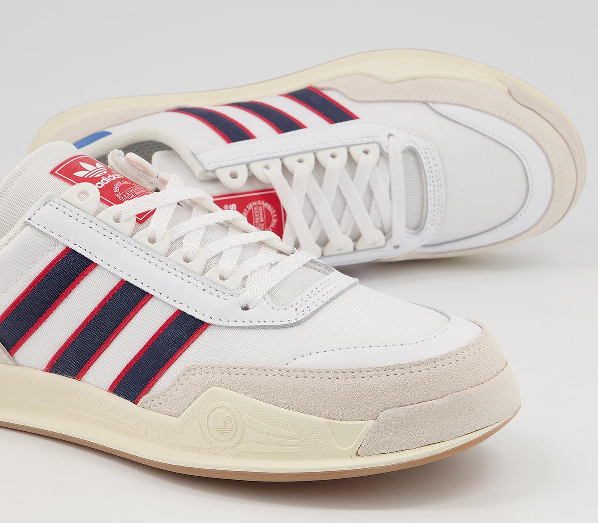 adidas Ct86 Trainers White Blu Red - Unisex Sports