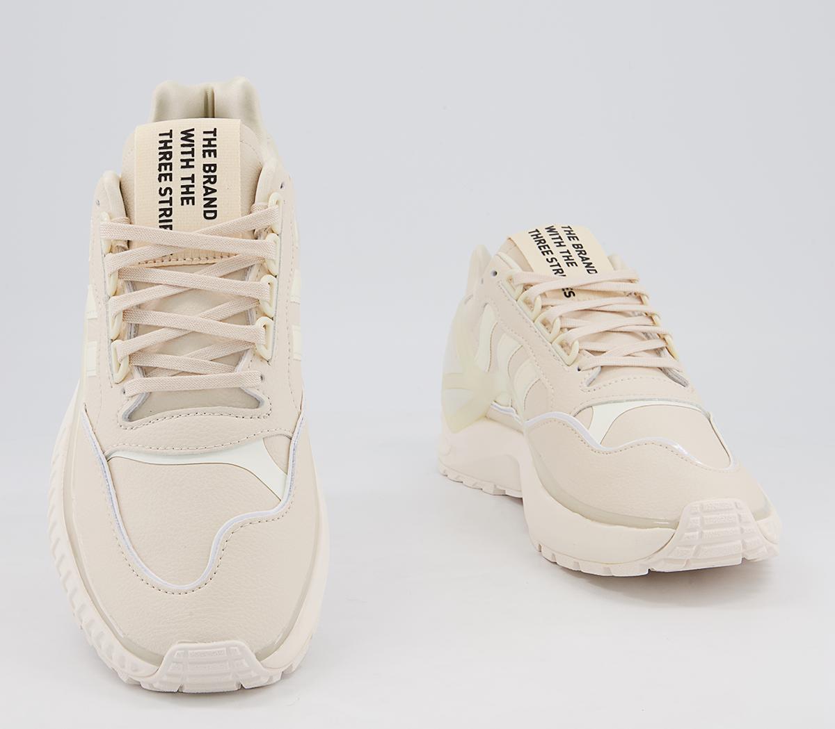わ adidas ZX Wavian Trainers Off White White - adidas ZX