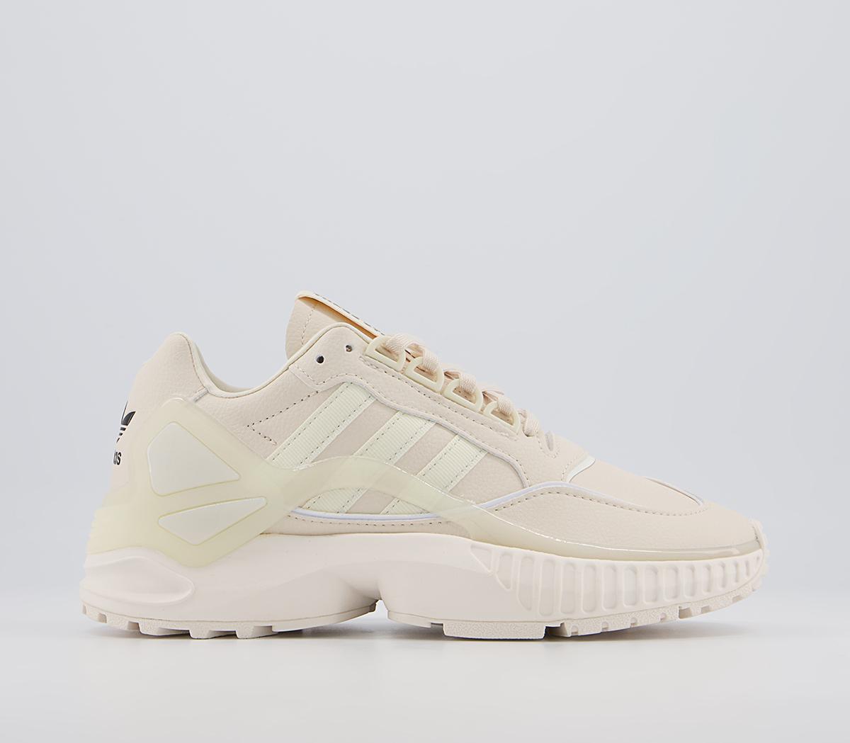 adidas originals zx wavian trainers in wonder white