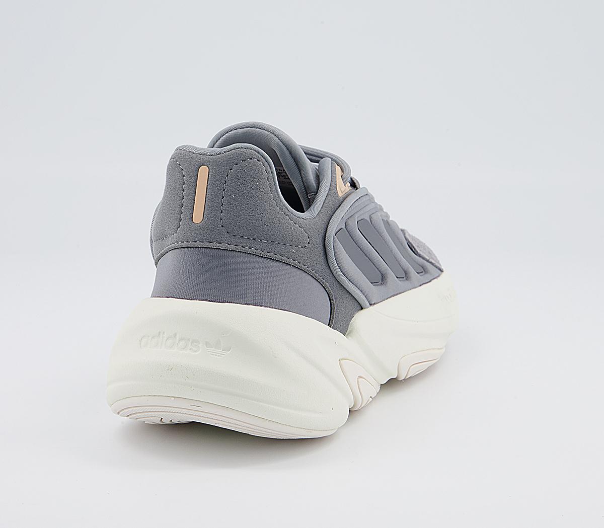 adidas Ozelia Trainers adidas Ozelia Trainers Off White Grey Halo Blush