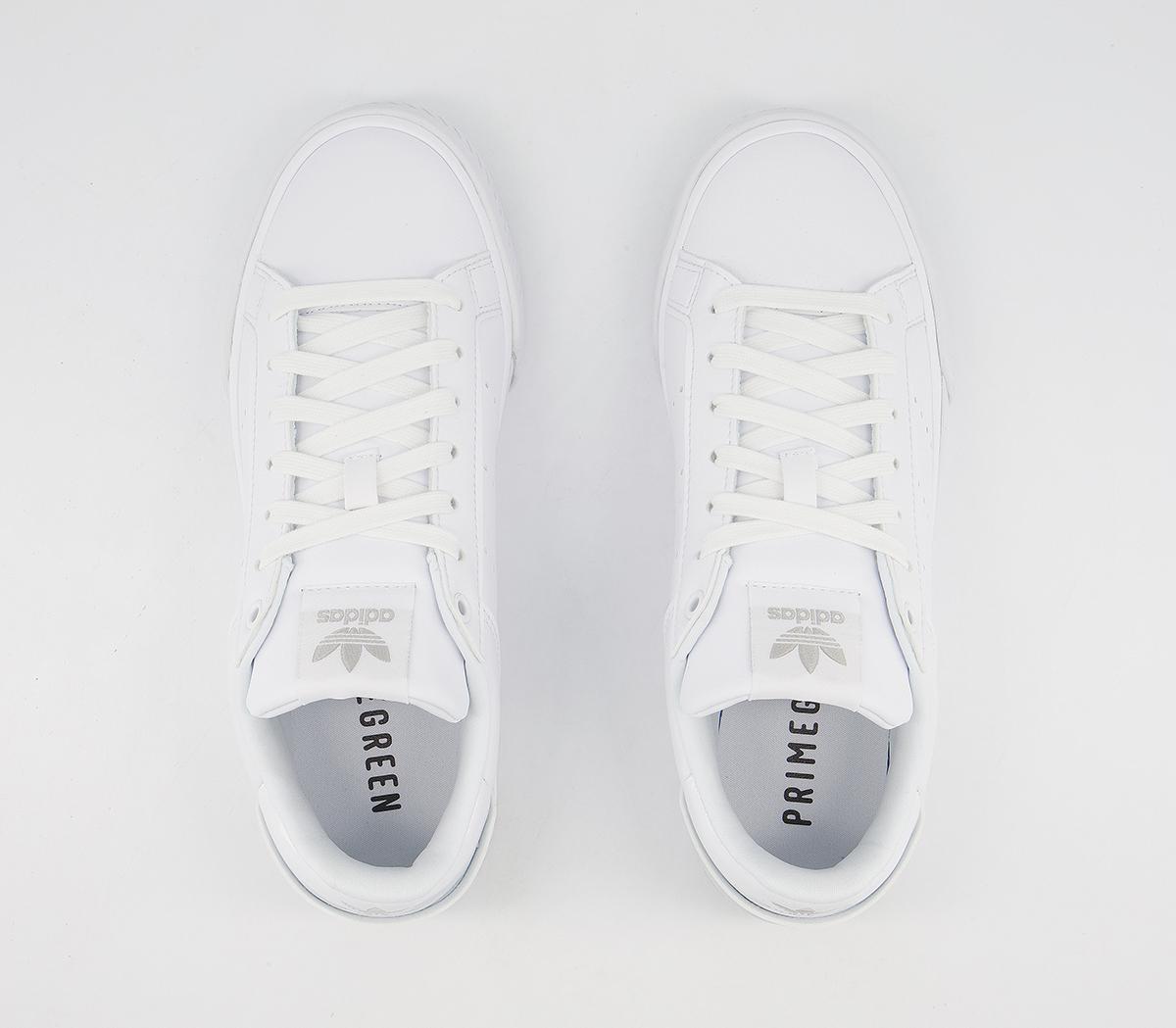 adidas Court Tourino Trainers adidas Court Tourino Trainers White White Silver Metallic