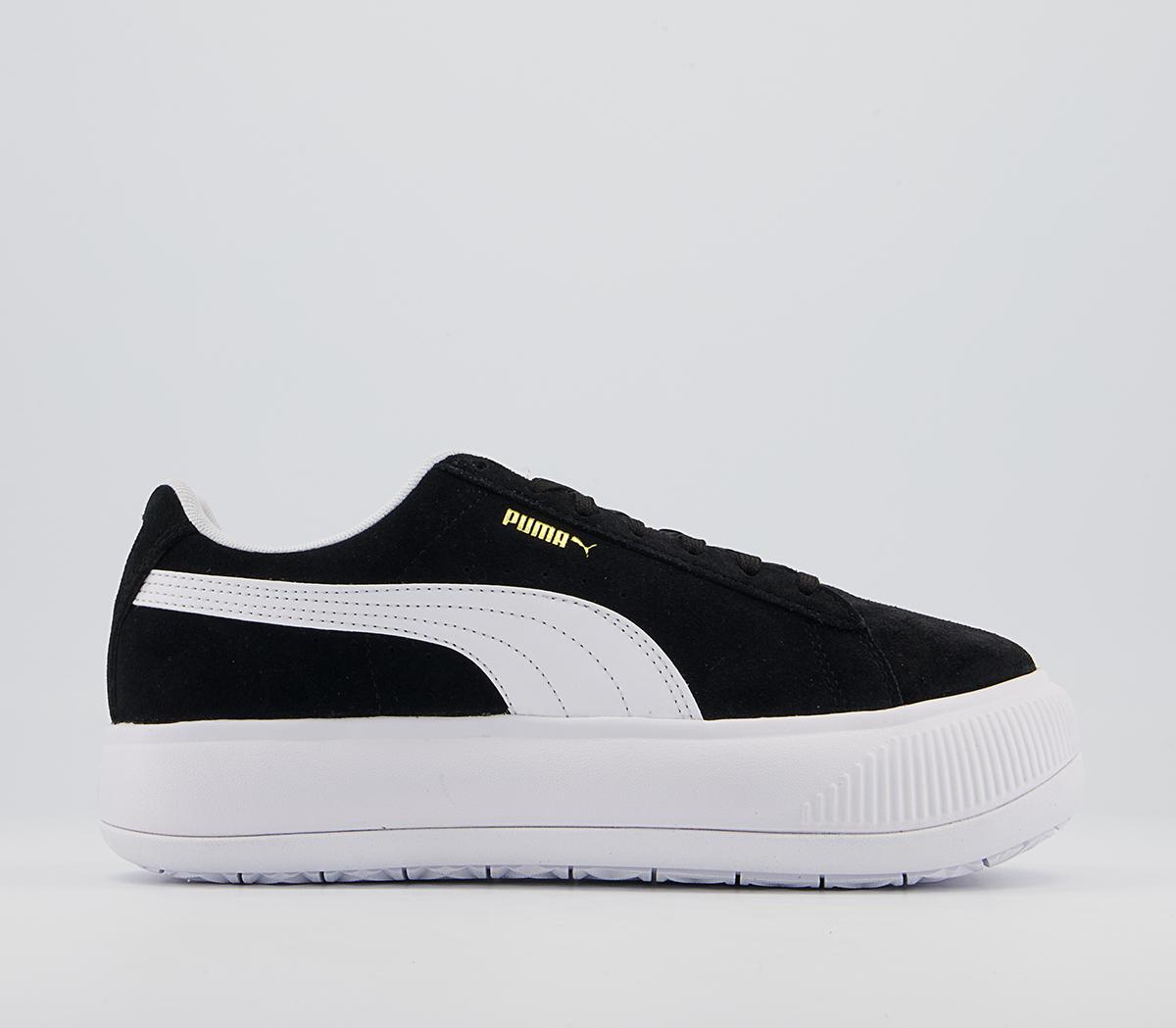 Puma black hotsell platform trainers