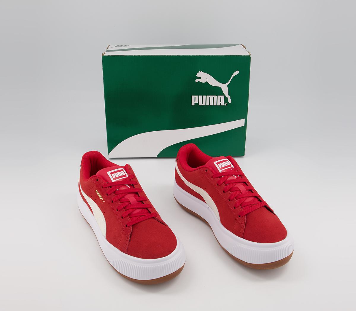 Puma Mayu Trainers Glowing Pink Puma White Gum - Women's Trainers