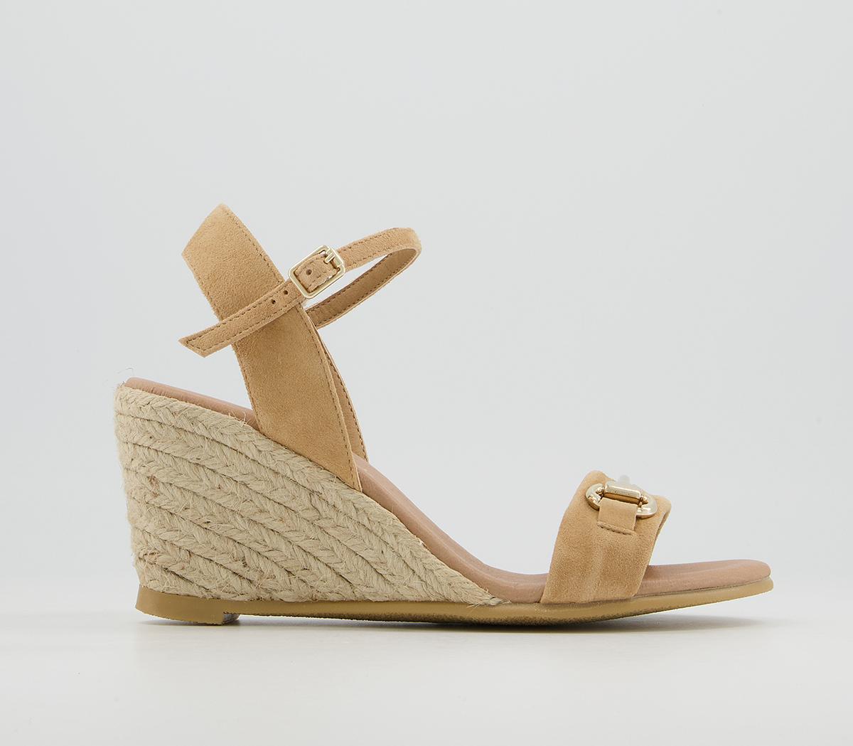 OFFICEMatchpoint Snaffle EspadrillesCamel Suede