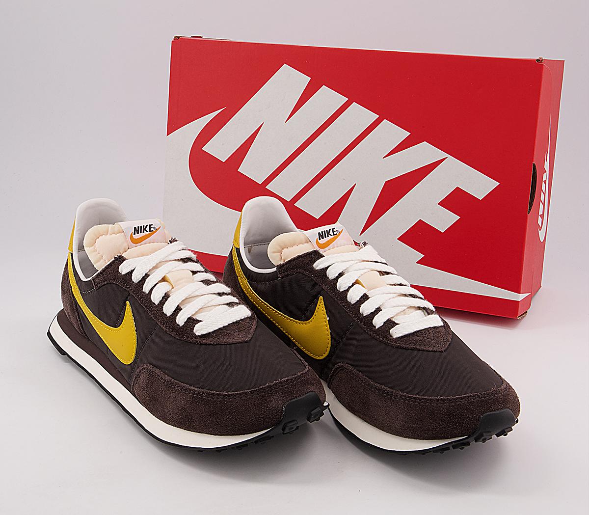 Nike Nike Waffle 2 Trainers Velvet Brown Dark Sulfur Summit White 