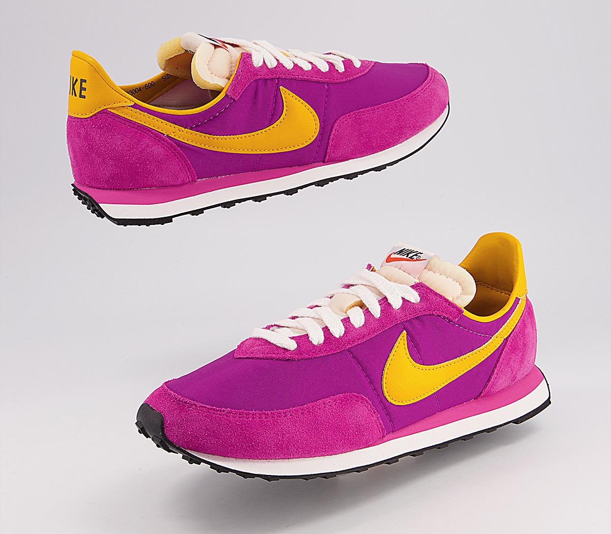 Nike Nike Waffle 2 Trainers Nike Nike Waffle 2 Trainers Fireberry Electro Orange Cactus Flower