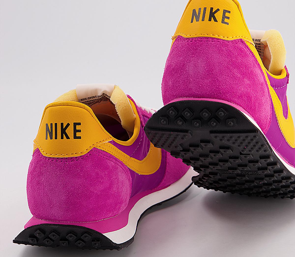 Nike Nike Waffle 2 Trainers Nike Nike Waffle 2 Trainers Fireberry Electro Orange Cactus Flower