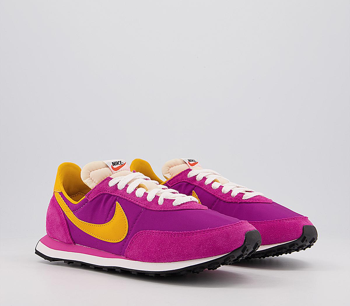 Nike Nike Waffle 2 Trainers Nike Nike Waffle 2 Trainers Fireberry Electro Orange Cactus Flower