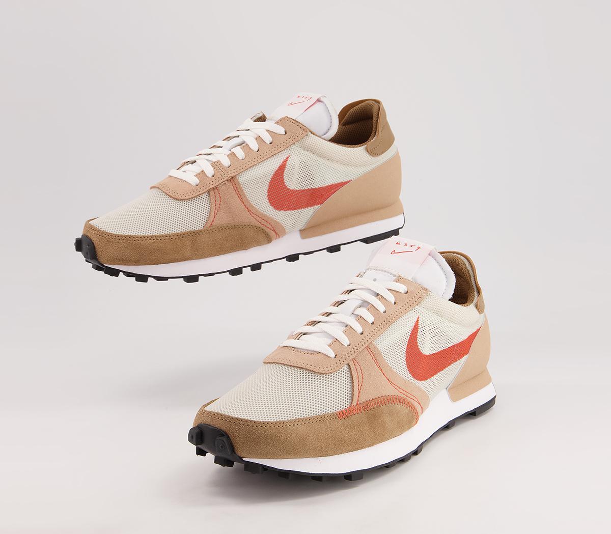 Nike Daybreak Type Trainers Nike Daybreak Type Trainers Bone Orange Hemp Driftwood White