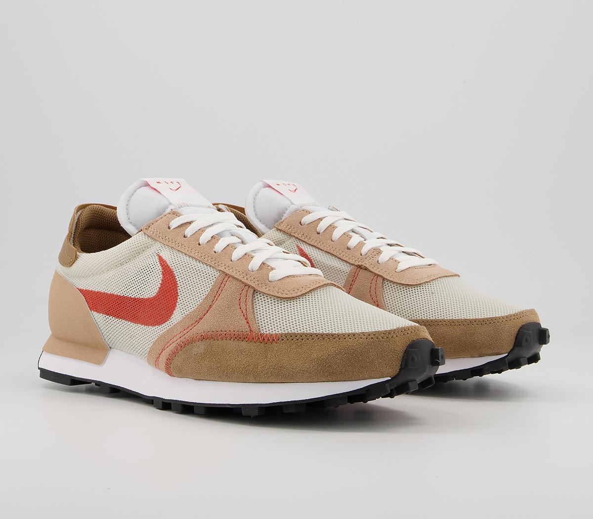 Nike Daybreak Type Trainers Nike Daybreak Type Trainers Bone Orange Hemp Driftwood White