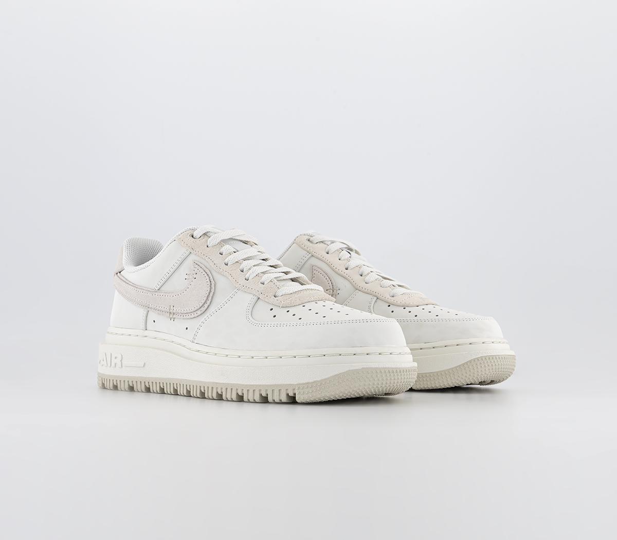 Nike Air Force 1 Luxe Trainers Summit White Light Bone - Men's Trainers