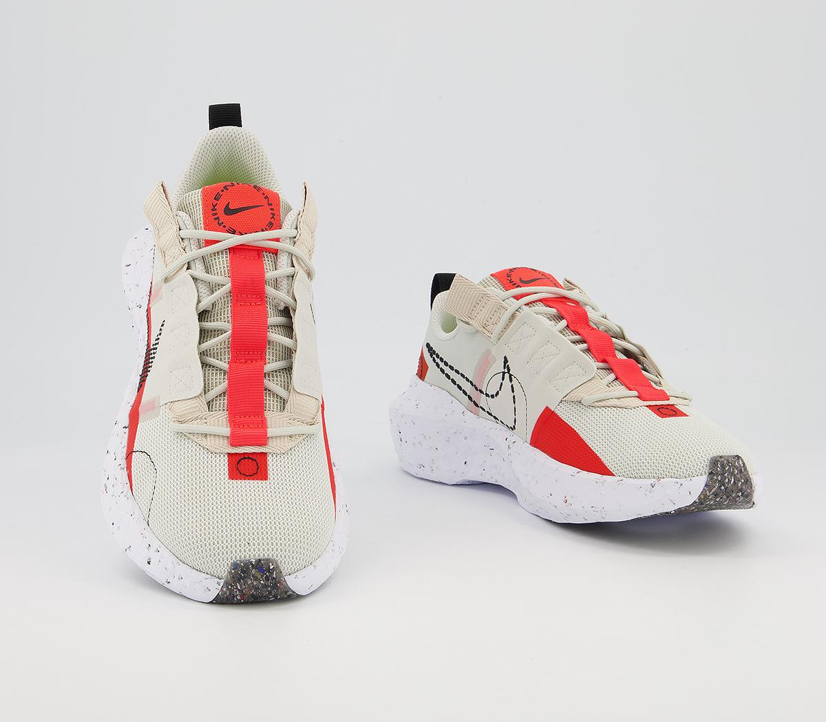 Nike Crater Impact Trainers Nike Crater Impact Trainers Bone Black Crimson Orange Rattan