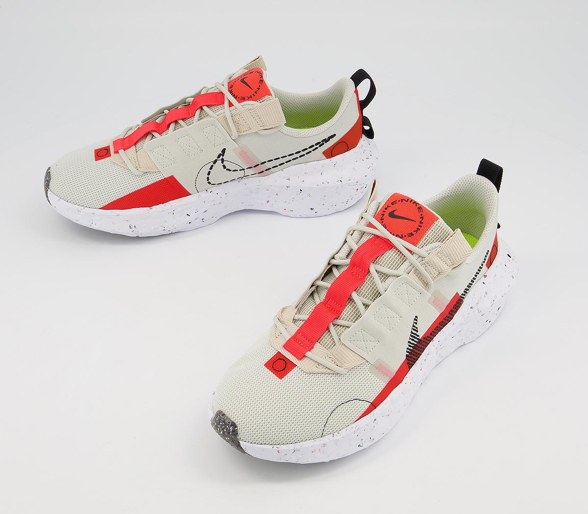 Nike Crater Impact Trainers Nike Crater Impact Trainers Bone Black Crimson Orange Rattan
