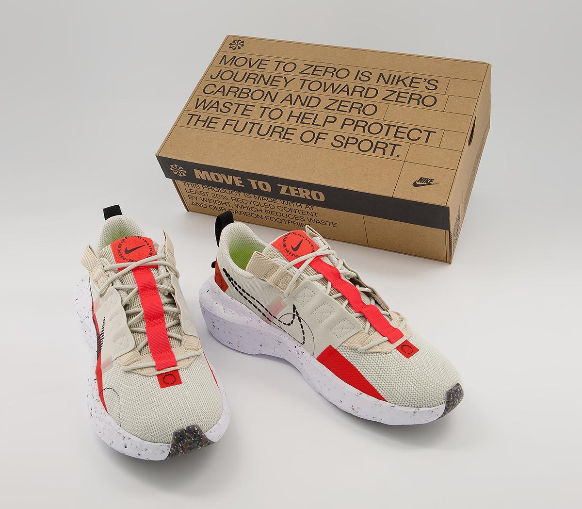 Nike Crater Impact Trainers Nike Crater Impact Trainers Bone Black Crimson Orange Rattan