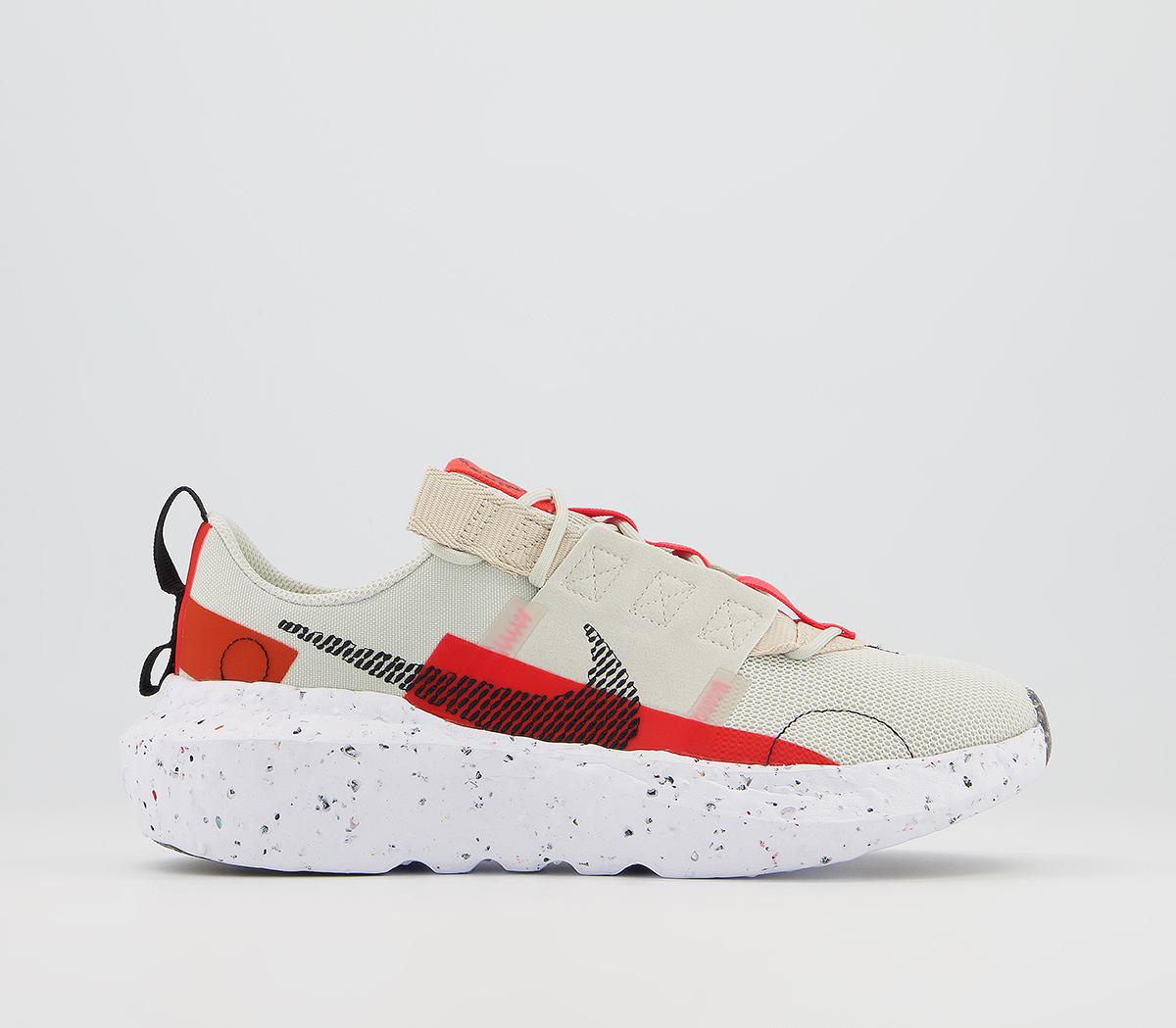 NikeCrater Impact Trainers NikeCrater Impact TrainersBone Black Crimson Orange Rattan