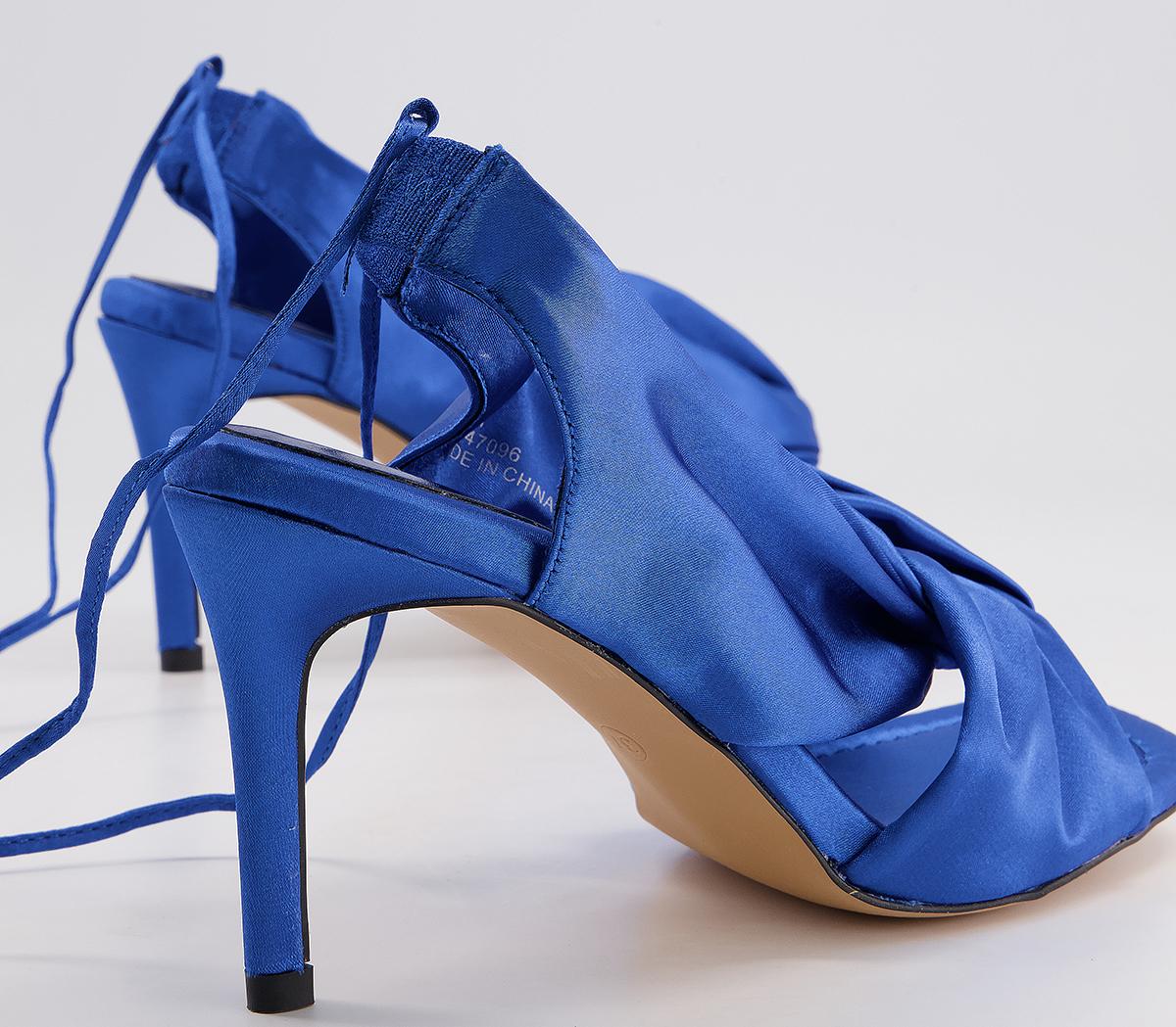 Office Hardware Twist Slingback Heels Office Hardware Twist Slingback Heels Electric Blue