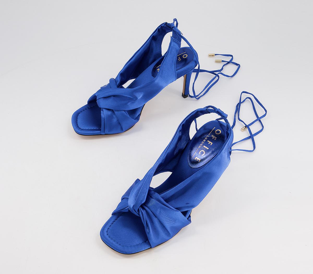Office Hardware Twist Slingback Heels Office Hardware Twist Slingback Heels Electric Blue